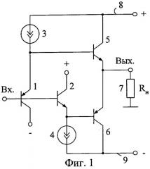 Выходной каскад операционного усилителя (патент 2307455)