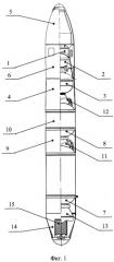 Многоступенчатая космическая ракета-носитель (патент 2265560)