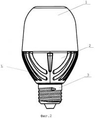 Светодиодная лампа общего назначения (патент 2563218)