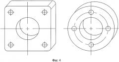 Способ изготовления переходных фланцевых фитингов из армированного композиционного материала и набор оснастки для осуществления способа (варианты) (патент 2573530)
