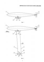Дирижабль и способ его причаливания (патент 2654879)