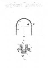 Податливая крепь из спецпрофиля (патент 1150371)