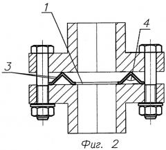 Прокладка для уплотнения двух неподвижных поверхностей (патент 2280205)