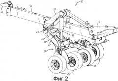 Управляемое сельскохозяйственное приспособление с уравновешенным поворотным усилием (патент 2541392)