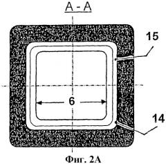 Кристаллизатор для непрерывной разливки жидких металлов, в частности сталей, при высокой скорости разливки для получения полигональных сортовых, черновых и предназначенных для проката на блюминге заготовок (патент 2320453)
