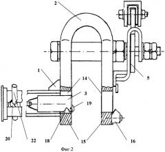 Устройство для дистанционной расстроповки груза (патент 2267456)