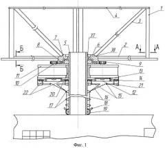 Способ размещения роторной ветроэнергетической установки на дымовой трубе (патент 2510611)