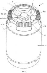 Контейнер, утор и их сборка (патент 2494936)