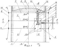 Тросовое устройство для рабочих перемещений земснаряда при строительстве и очистке канала от наносов (патент 2473733)
