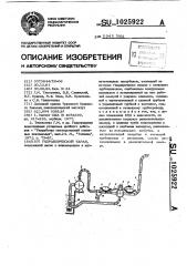 Гидравлический таран (патент 1025922)