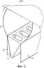 Устройство для обеспечения поперечной остойчивости гибкого ограждения амфибийных судов на воздушной подушке различных типоразмеров (патент 2573148)