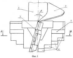 Лопастное шнековое долото для бурения скважин в валунно-галечных отложениях (патент 2282011)
