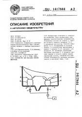 Устройство для массажа вымени животных (патент 1417844)