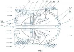 Способ создания движущей силы для перемещения транспортного аппарата и реактивный двигатель для его осуществления (патент 2436987) Способ создания движущей силы для перемещения транспортного аппарата и реактивный двигатель для его осуществления (патент 2436987)