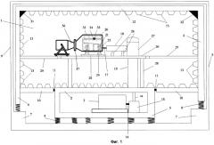 Акустический моторный стенд для исследовательских и доводочных работ по заглушению шума системы впуска двигателя внутреннего сгорания (патент 2288456)