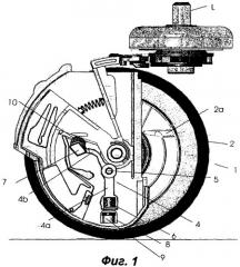 Противоугонное устройство для тележки (патент 2387565)