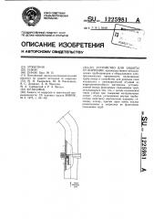 Устройство для защиты от коррозии (патент 1225981)