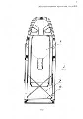 Энергопоглощающее вертолётное кресло к-1 (патент 2623859)