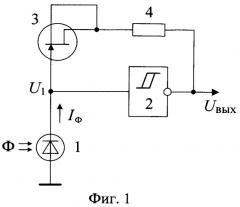 Микромощный фотодатчик с частотным выходом (патент 2558283)