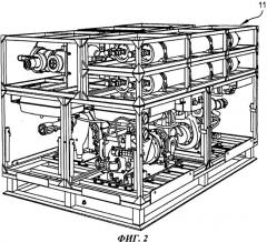 Облегченная модульная система очистки воды с возможностью выбора привода для насоса (патент 2509736)