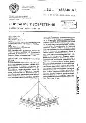 Орудие для мелкой обработки почвы (патент 1658840)