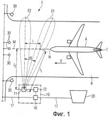 Устройство для обнаружения транспортного средства на полосе аэропорта (патент 2470322)