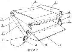 Плоское сопло турбореактивного двигателя (патент 2374477)
