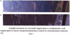 Способ распознавания образов природно-техногенных объектов и оценки параметров их состояния по гиперспектральным данным аэрокосмического зондирования (патент 2422858)