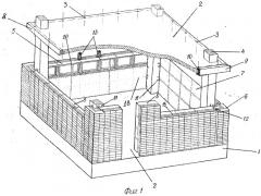 Способ строительства и многослойный универсальный облегченный блок для его реализации (патент 2501920)
