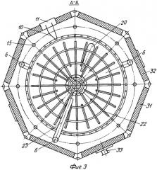 Аппарат дисковый для термической обработки сыпучих материалов (патент 2350864)