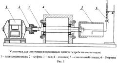 Способ получения коллодиевой пленки центробежным методом (патент 2458944)
