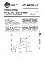 Способ центрального регулирования отпуска тепла от источника теплоснабжения (патент 1105736)