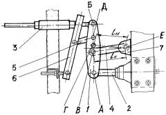 Тормозная рычажная передача железнодорожного грузового вагона (патент 2655395)