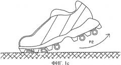 Подошва с тангенциальной деформируемостью (патент 2385140)