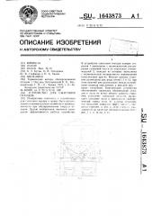 Устройство для сжигания отходов (патент 1643873)