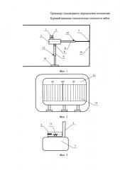 Тренажер глазомерного определения положения буровой машины относительно плоскости забоя (патент 2626494)