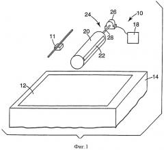 Устройство для струйной печати с использованием фиксируемых излучением чернил (патент 2305039)
