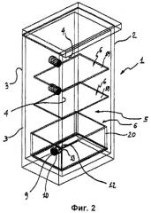 Холодильник, снабженный подвижным элементом с бесконтактным подводом электропитания (патент 2422739)