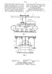 Стенд для испытания ходовой сис-темы самоходной машины (патент 845043)