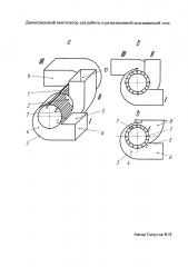 Диаметральный вентилятор для работы в разветвленной всасывающей сети (патент 2629739)