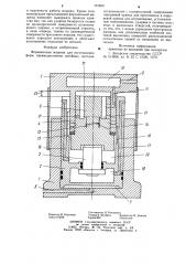 Формовочная машина для изготовления форм (патент 747609)