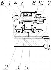 Межроторная опора газотурбинного двигателя (патент 2628688)