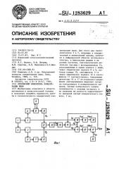 Оптический измеритель концентрации пыли (патент 1283629)