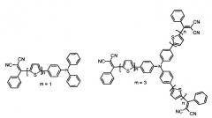 Донорно-акцепторные олигомеры с фенилдициановинильными заместителями на основе трифениламина и способ их получения (патент 2667362)