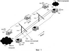 Система и способ для повторного ввода энергии торможения в базирующийся на контактной сети электрический откатный грузовик горной выработки (патент 2528521)
