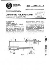 Устройство для размотки проволоки (патент 1008131)