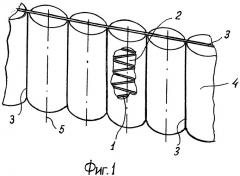 Пружинный модуль для матрасов (варианты) (патент 2465799)