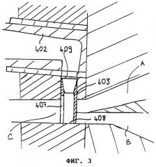 Способ получения элемента пневматической шины на основе каучуковых смесей и устройство для его осуществления (патент 2254239)