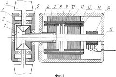 Двухроторный ветрогенератор (патент 2433301)