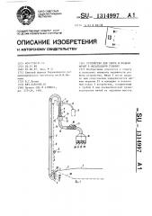 Устройство для сбора и подачи мячей в метательную головку (патент 1314997)